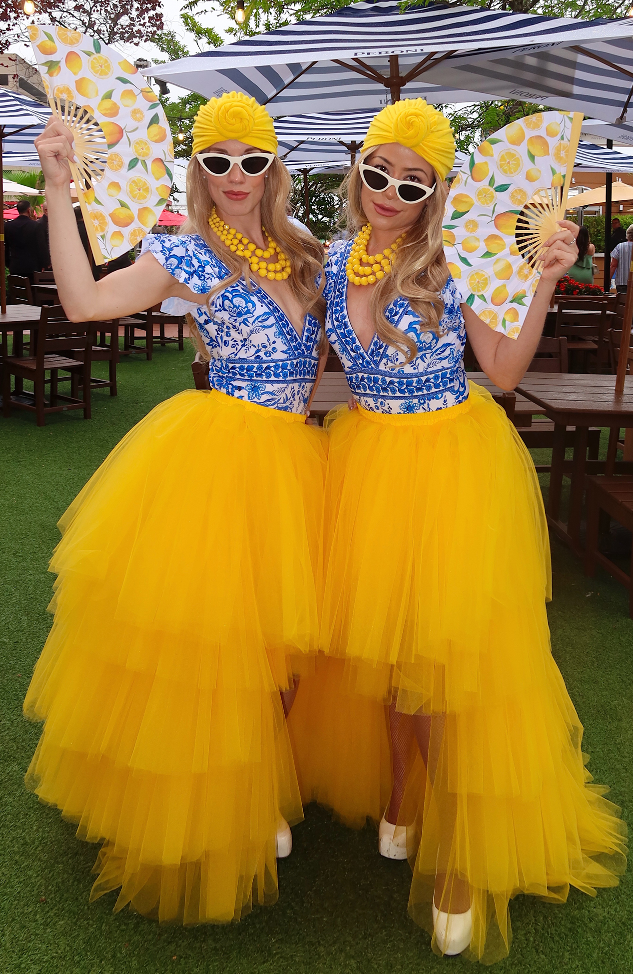 Dolce vita greeters at a high roller event